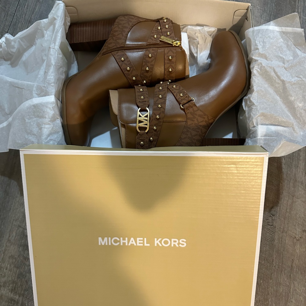 Michael Kors Kincaid Studded Boots